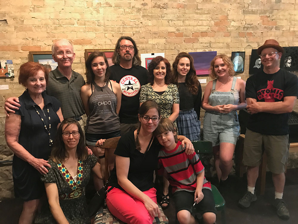 The Lyons Family Art Show TosaConnection