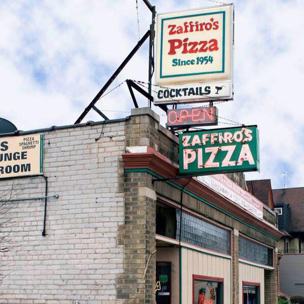 zaffiros pizza in Milwaukee