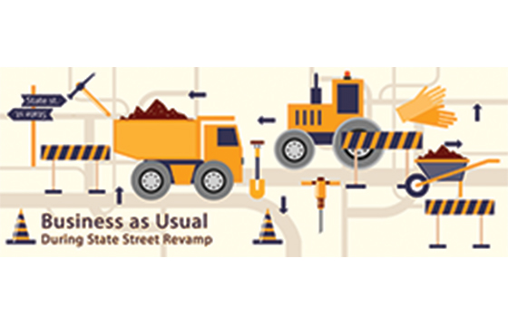 Business as Usual During State Street Revamp