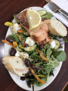 greek salad at Cosmos