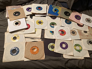 vinyl records