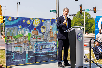mayor speaking